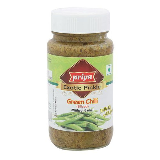 Pickle - Green Chilli Sliced Without Garlic