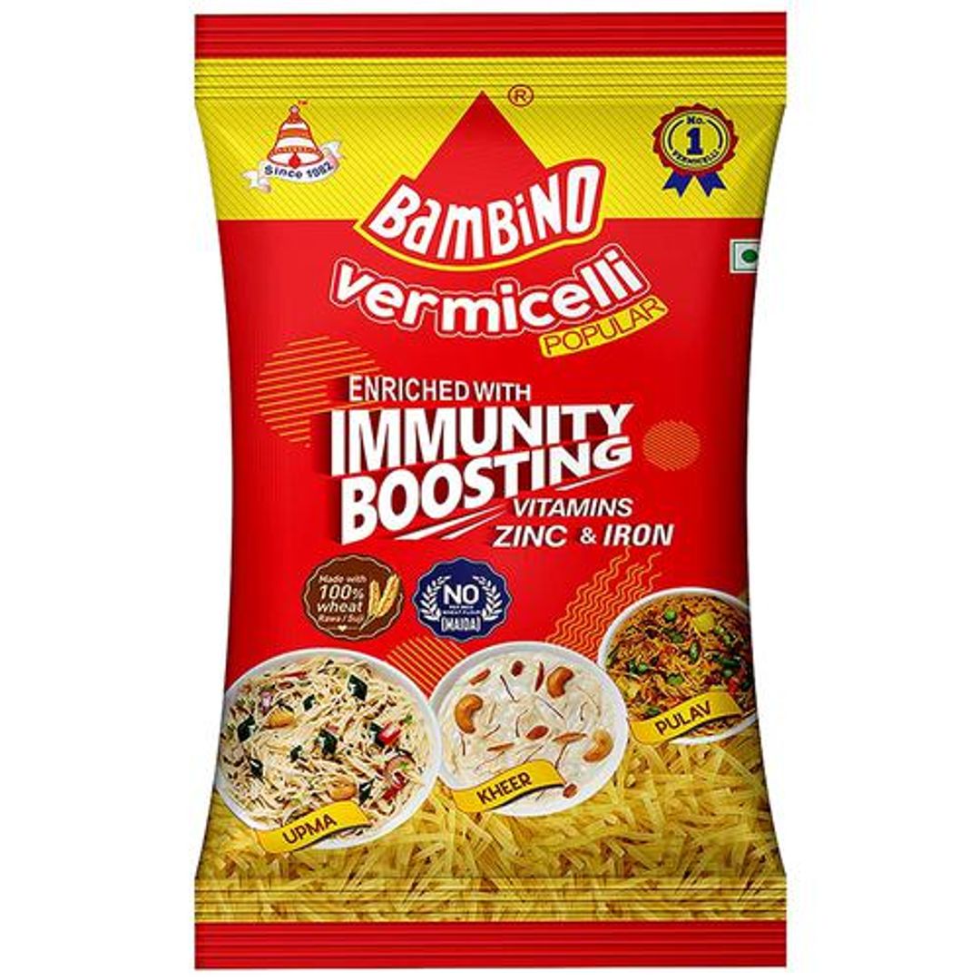 Vermicelli - Enriched With Immunity Boosting Vitamins, Zinc & Iron