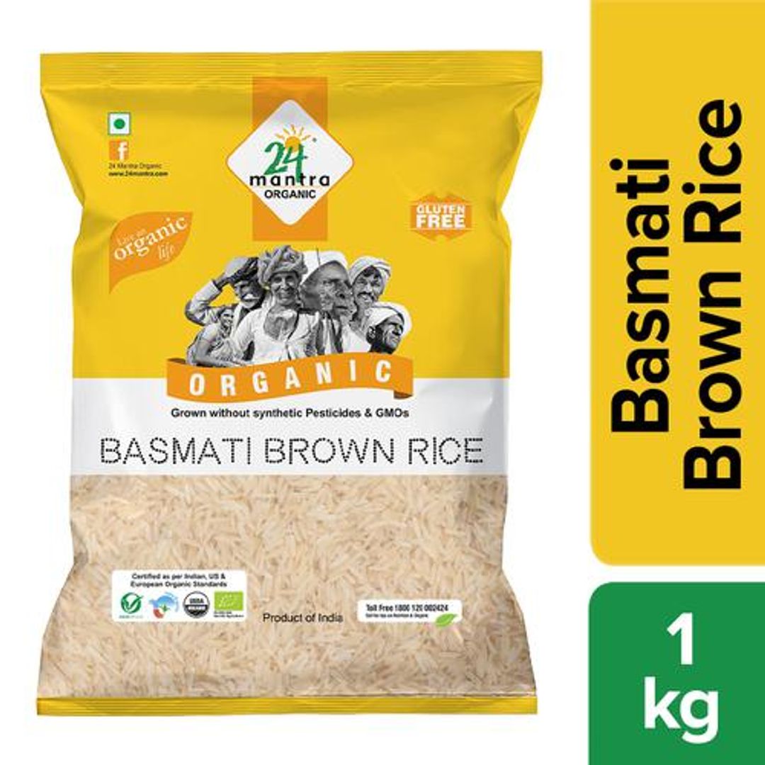 Organic Rice - Brown Basmati/Basmati Akki