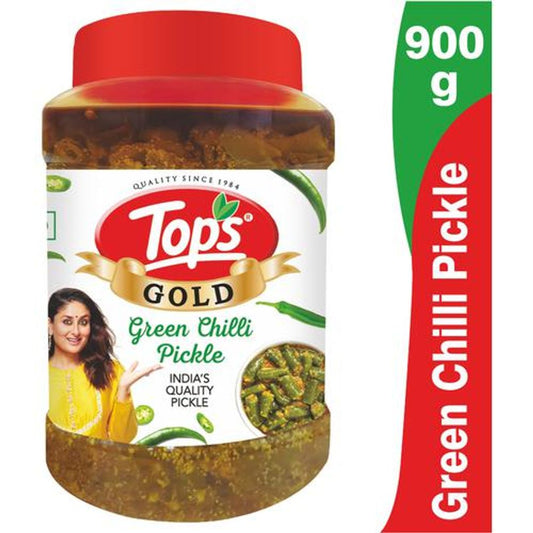 Gold - Green Chilli Pickle, Intense Flavour, Traditional Taste