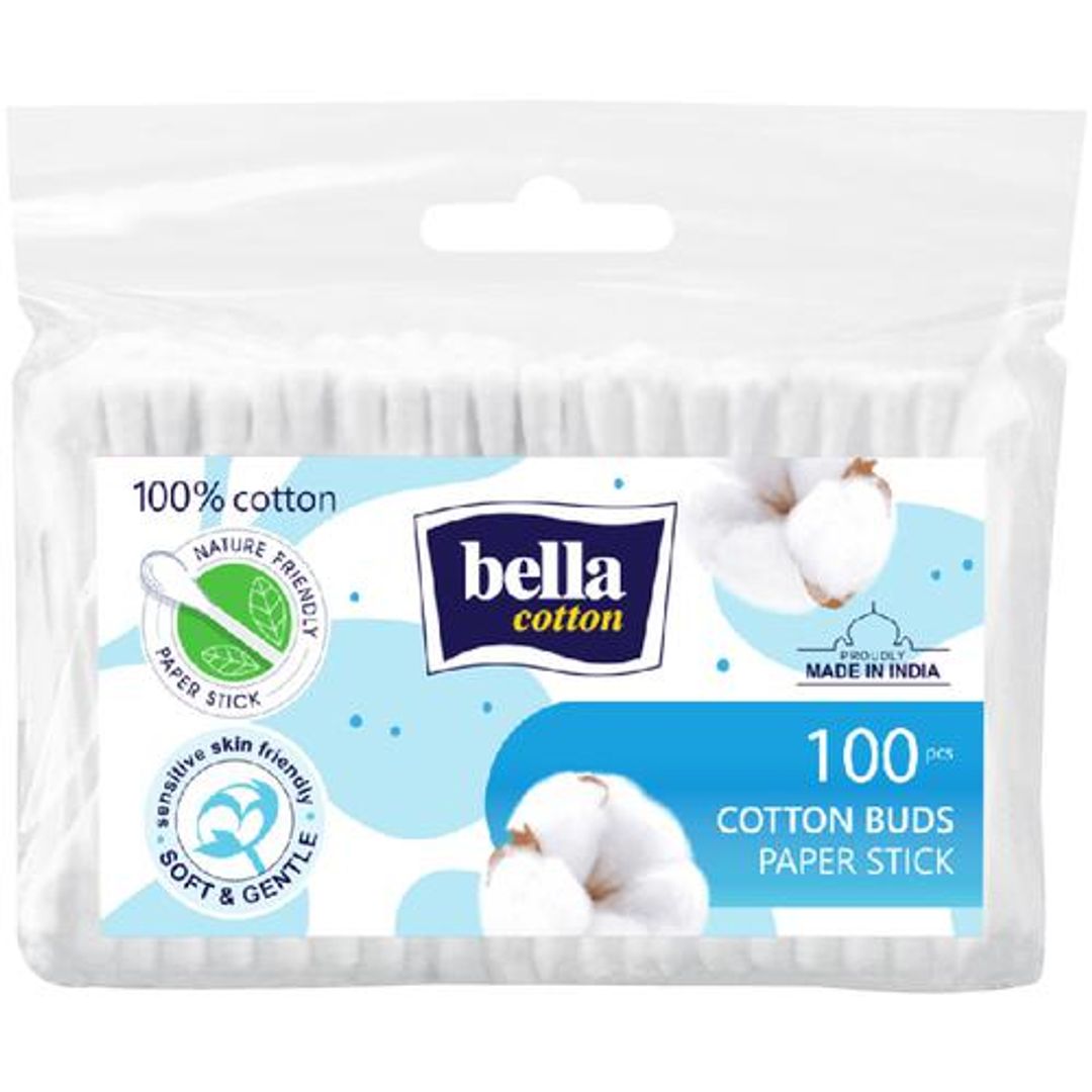 Bella Cotton Buds Foil Paper Stick