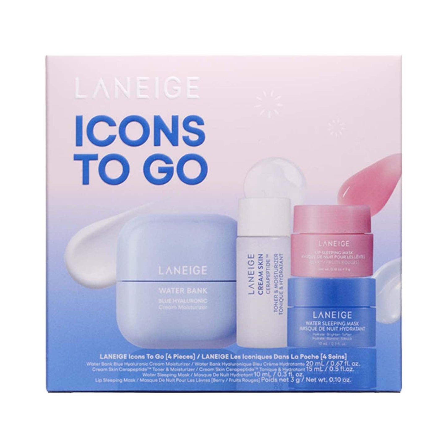 Laneige Icons To Go Set (4 Pcs)