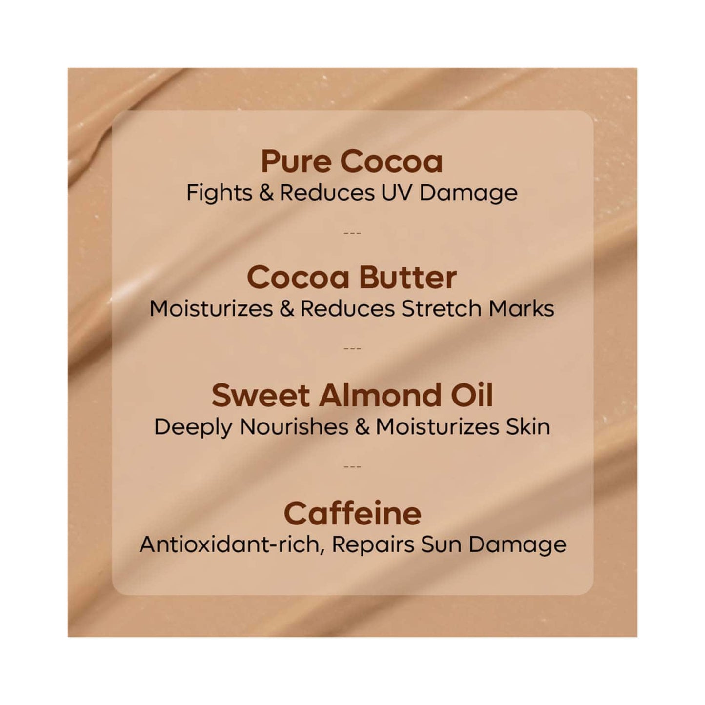 mCaffeine Choco Body Lotion For Deep Moisturization (250ml)