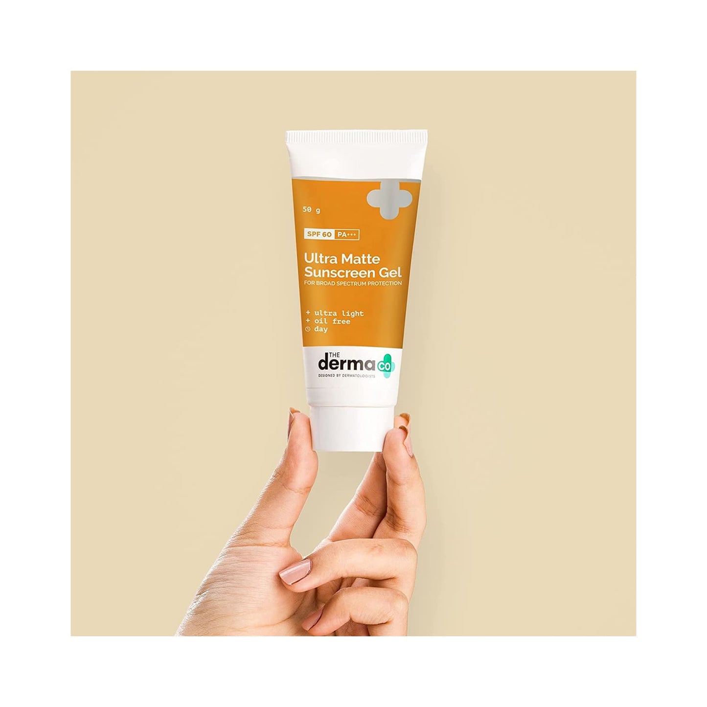 The Derma Co Ultra Matte Sunscreen Gel SPF 60 PA++ (50g)