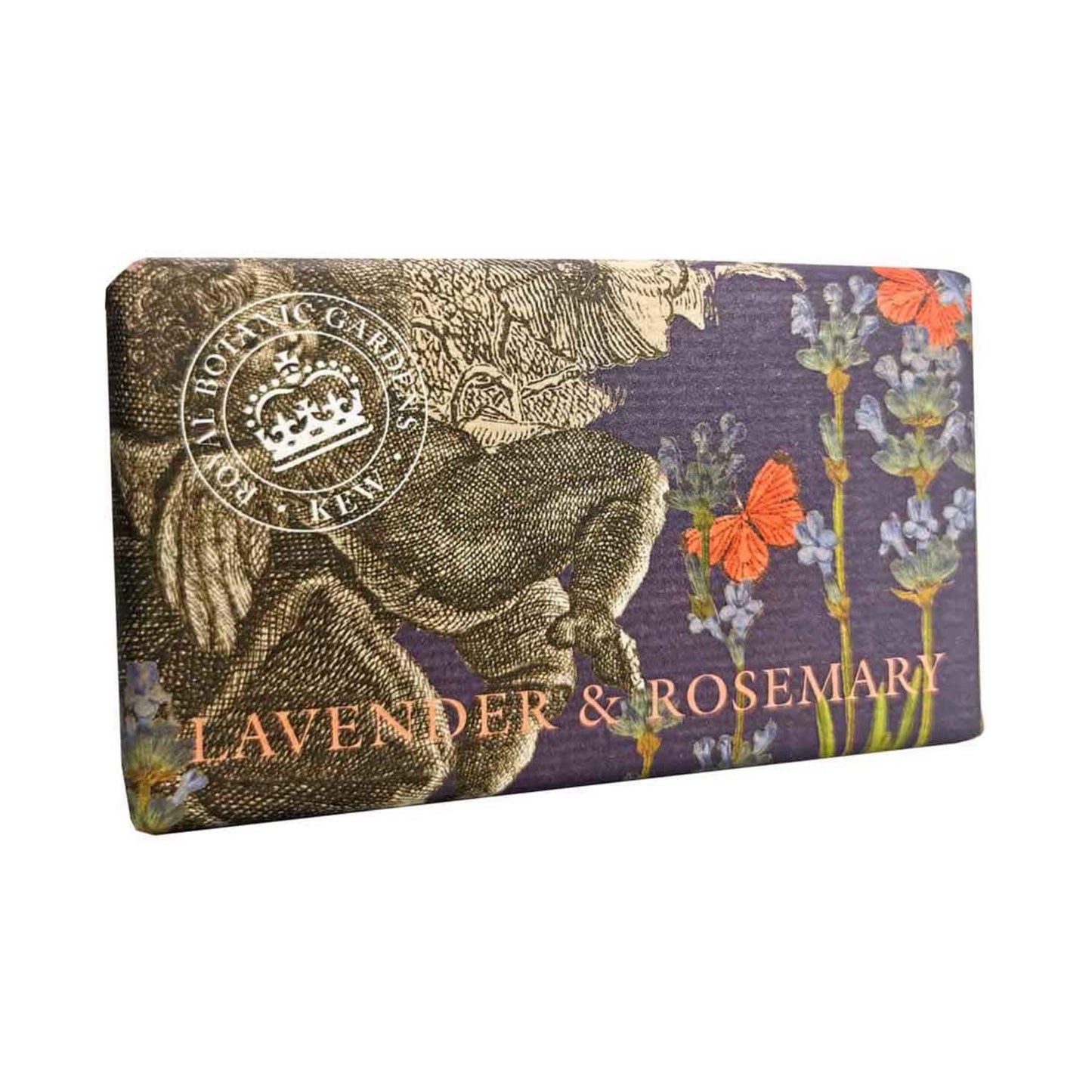 The English Soap Company Royal Botanic Gardens Kew Lavender & Rosemary Soap (240g)