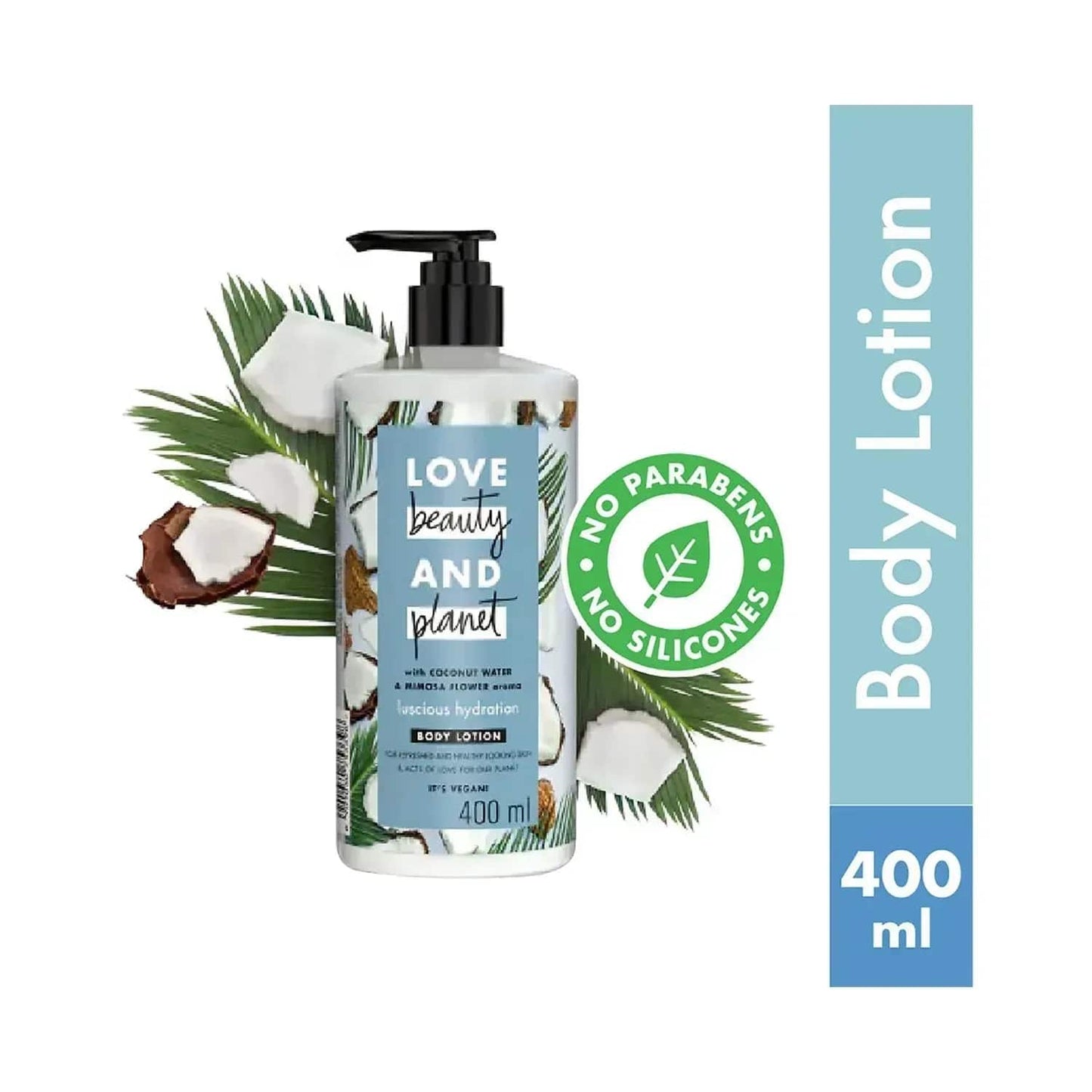 Love Beauty & Planet Coconut Water & Mimosa Flower Hydrating Body Lotion (400 ml)