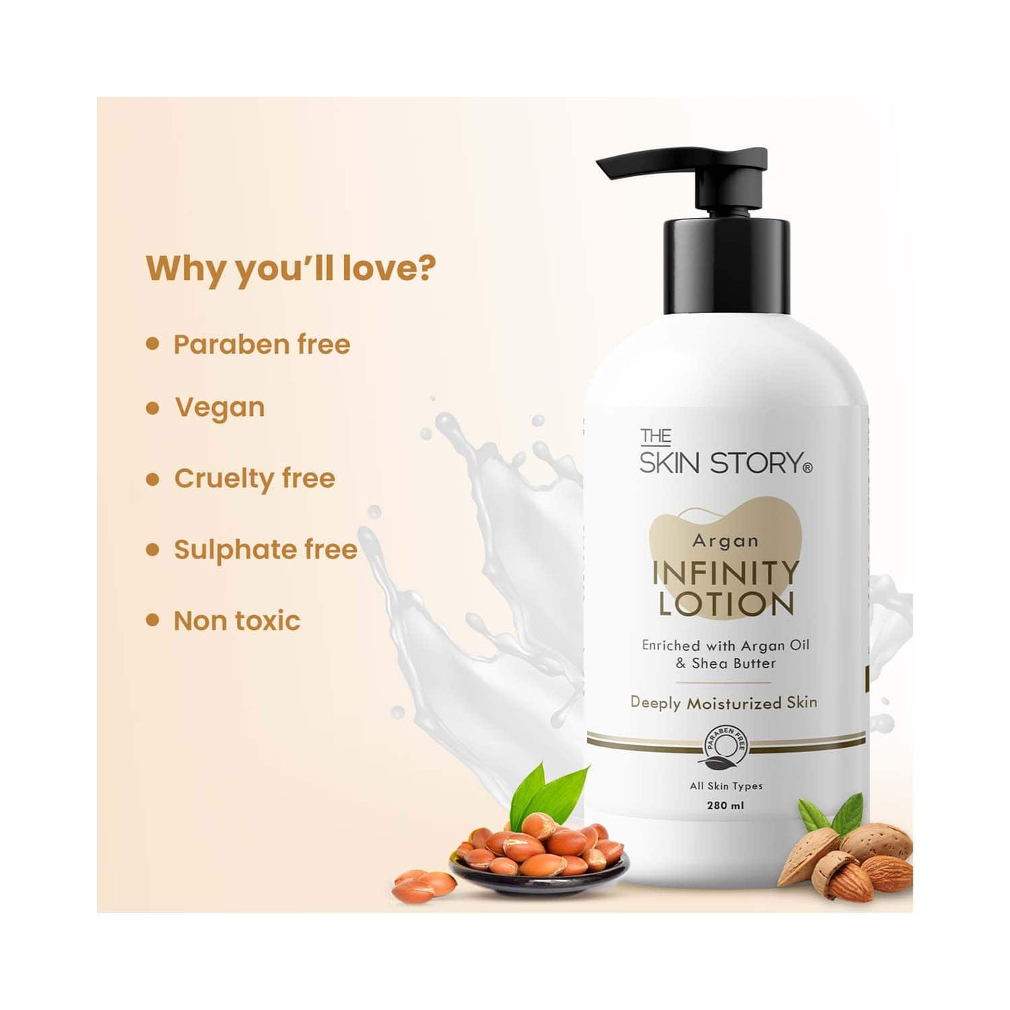 The Skin Story Argan Infinity Lotion (280ml)