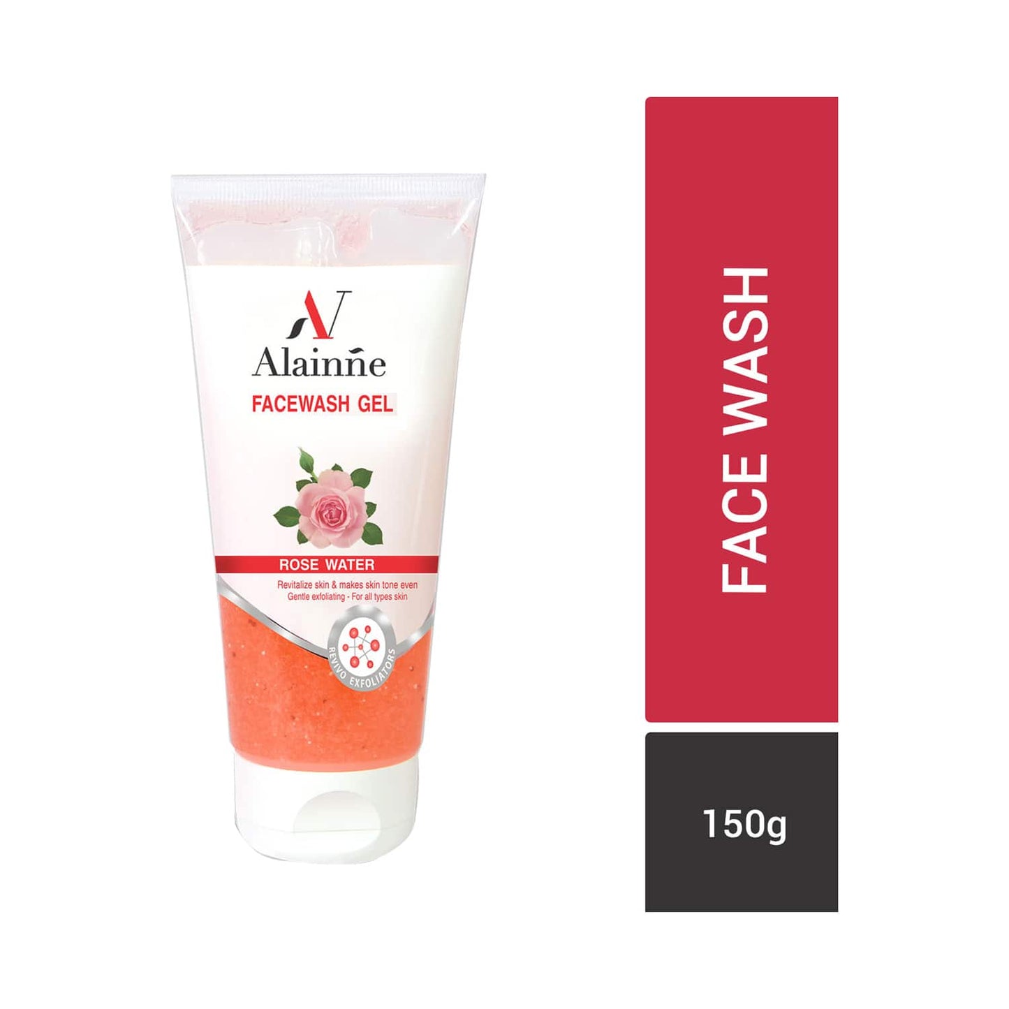 Alainne Rose Water Gel Facewash - (150g)