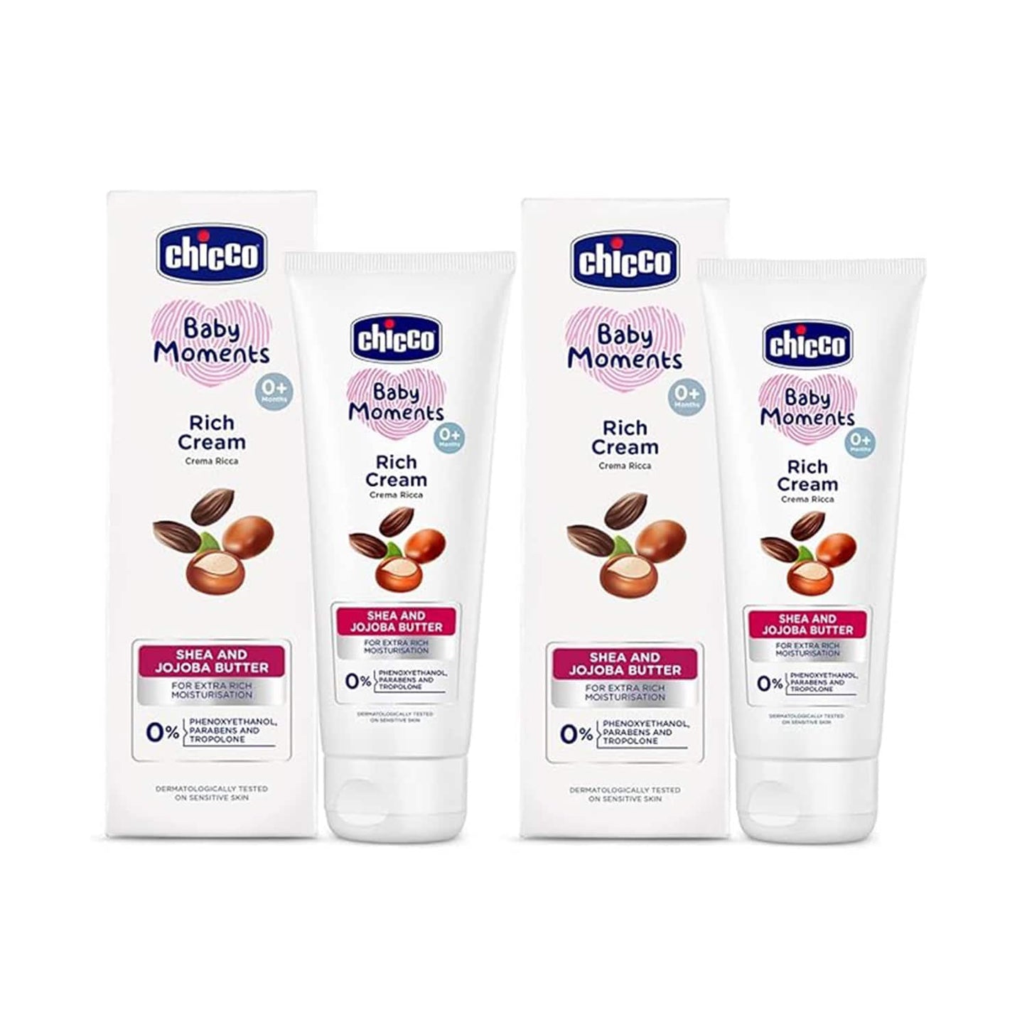 Chicco BM Rich cream pack of 2 combo (100 ml)