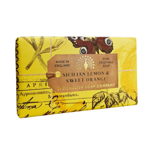 The English Soap Company Anniversary Sicilian Lemon & Sweet Orange Soap (190g)