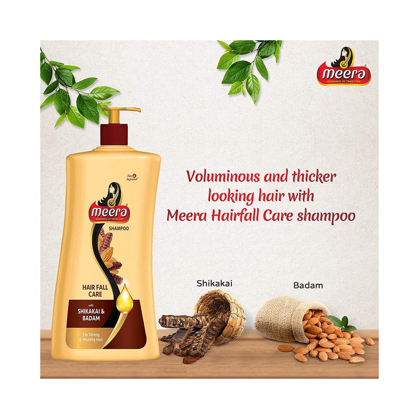 Meera Strong & Healthy Shampoo (650ml)