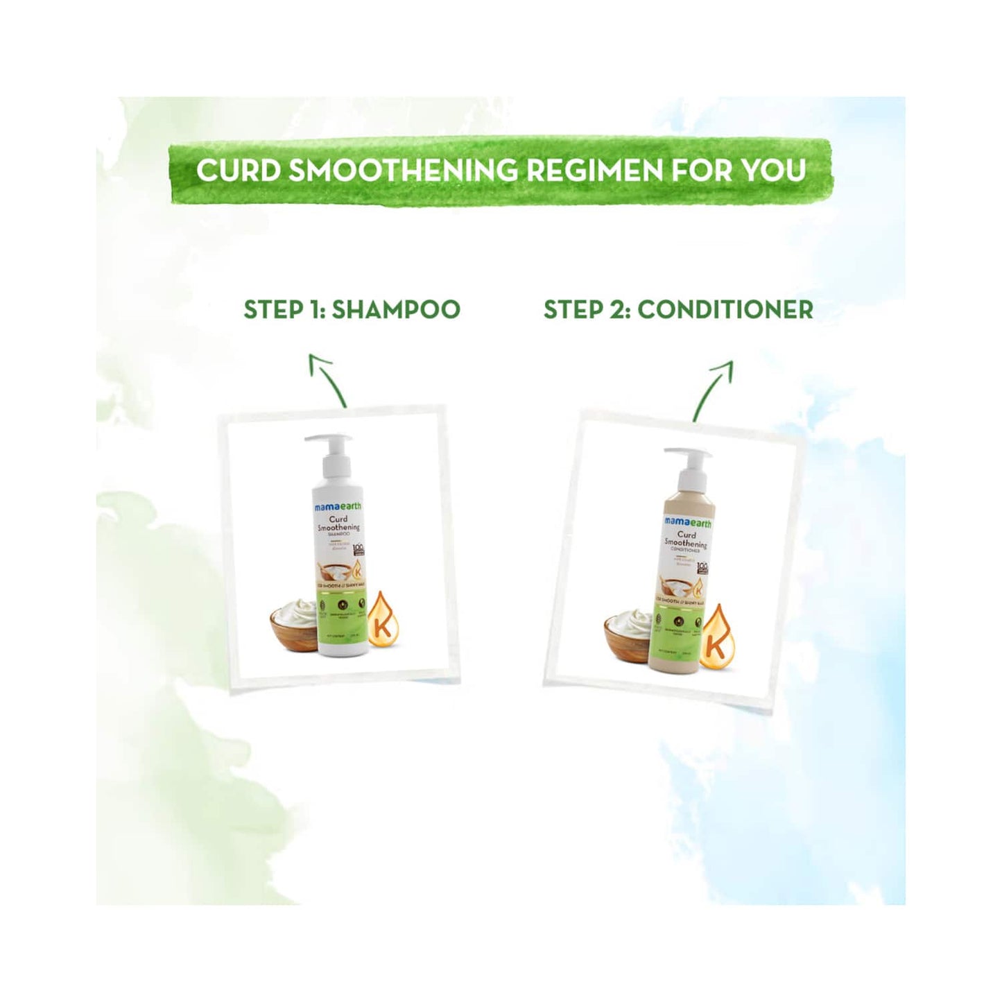 Mamaearth Curd Smoothening Shampoo (250ml)