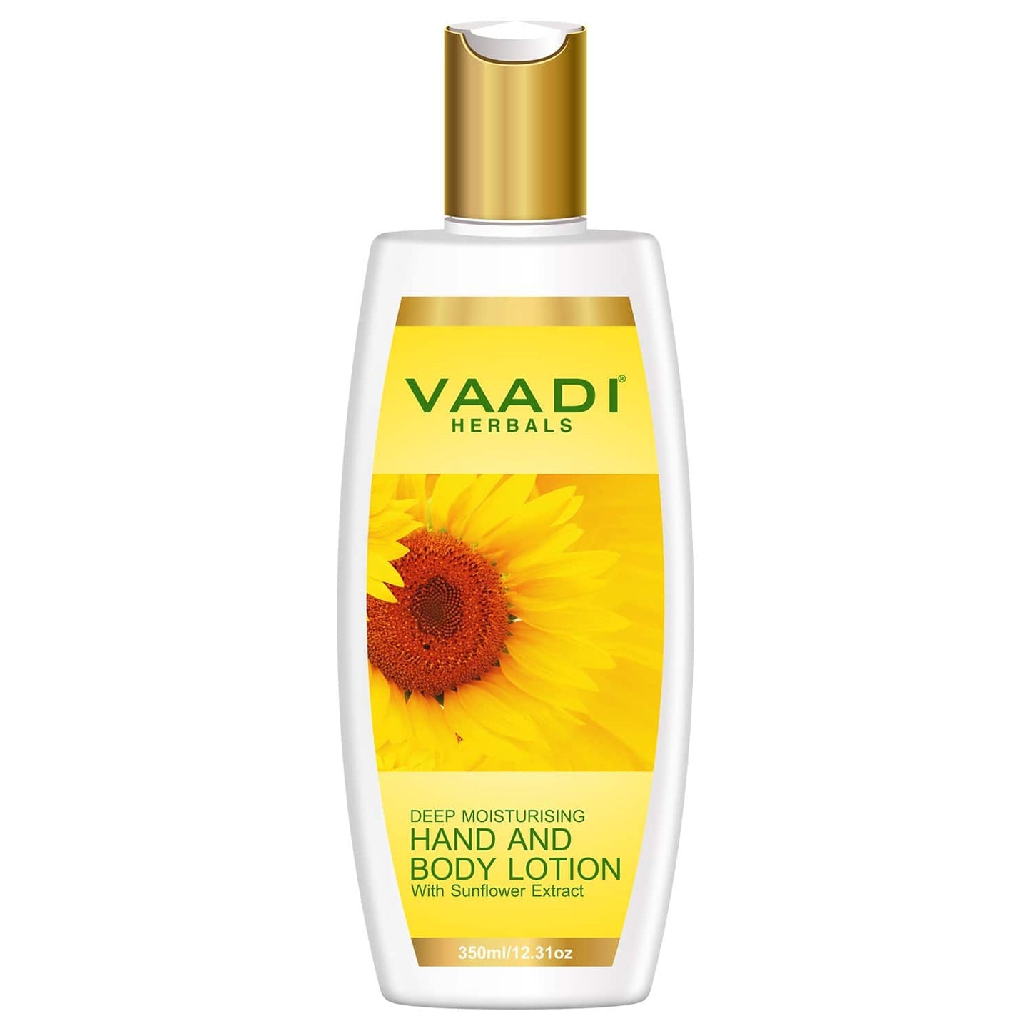 Vaadi Herbals Hand and Body Lotion With Sunflower Extract (350ml)