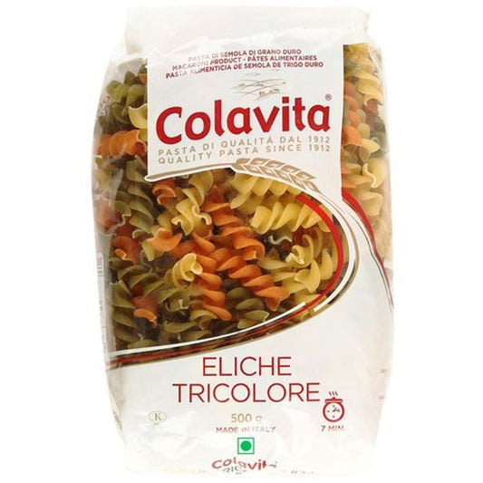 Durum Wheat Pasta - Eliche Tricolore