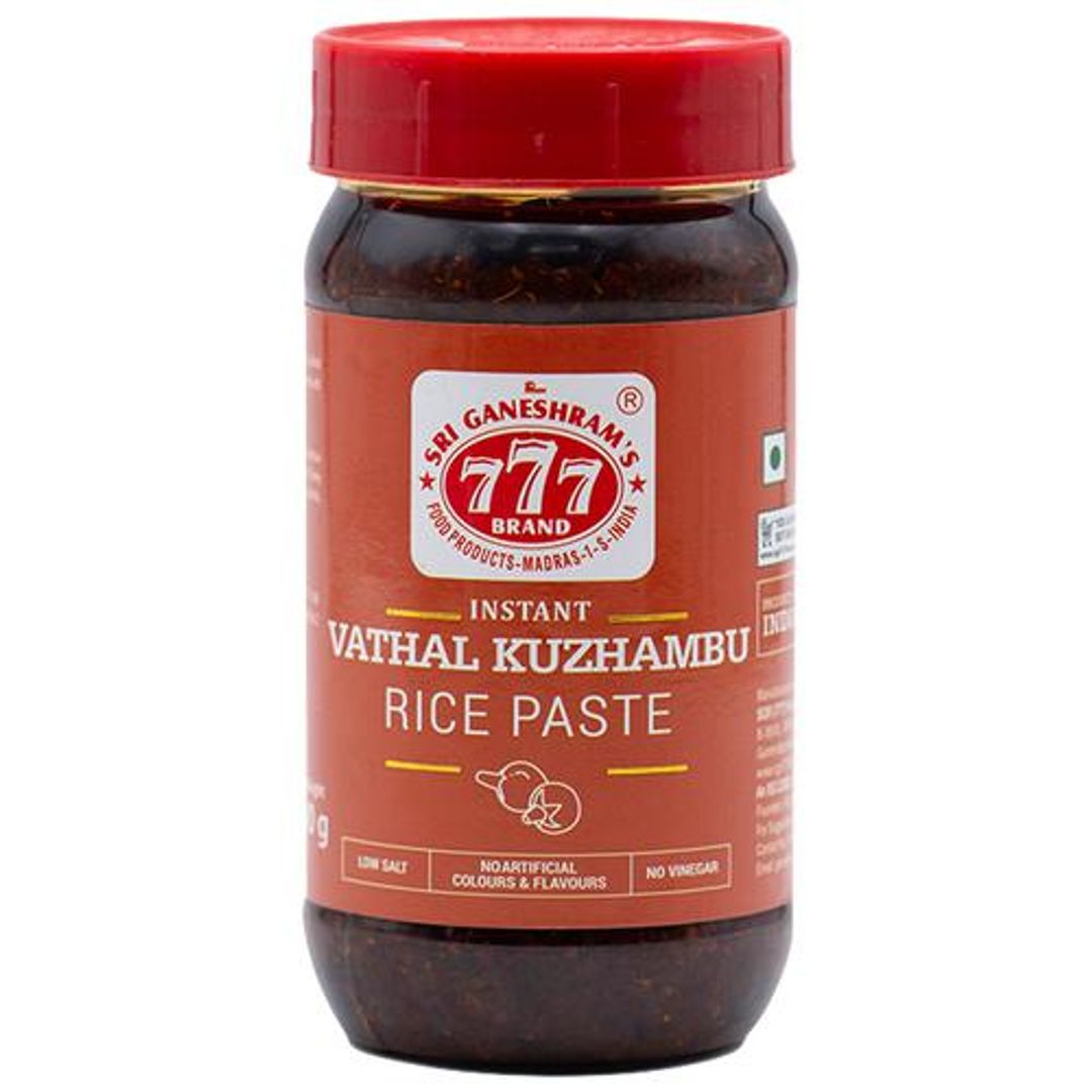 Instant Vathal Kuzhambu Rice Paste