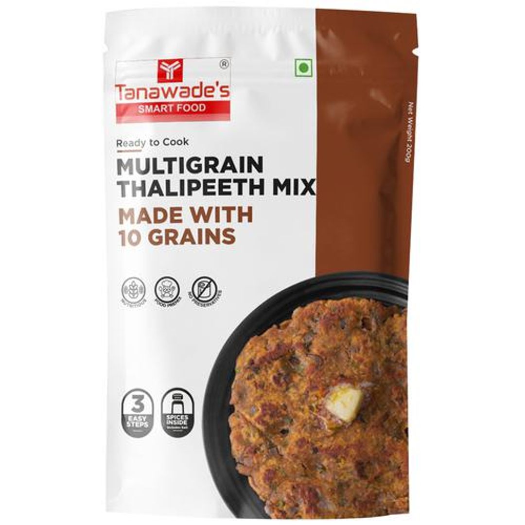 Multigrain Thalipeeth Mix - Made with 10 Grains