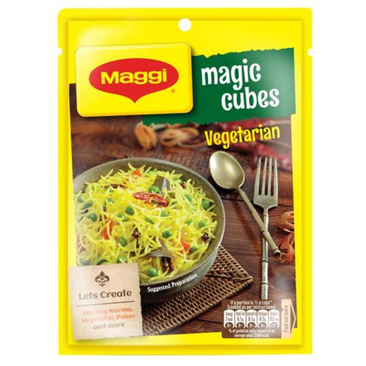 Magic Cube - Vegetarian Masala, Adds Flavour To A Variety Of Dishes