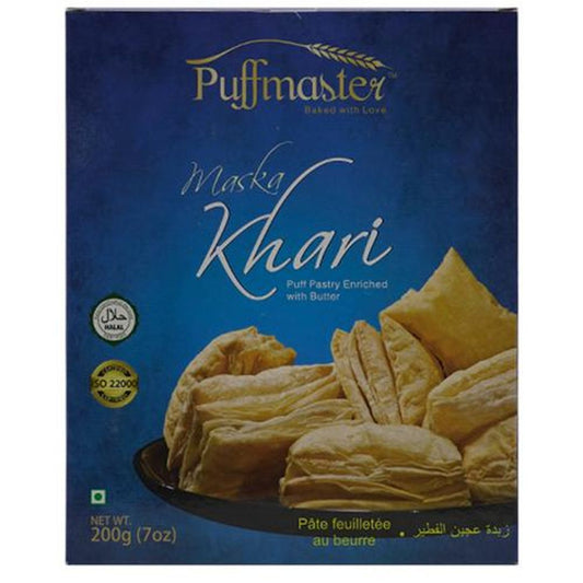 Maska Khari - Puff Pastry Enriched with Butter