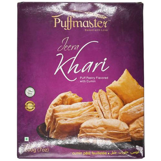 Jeera Khari - Puff Pastry Flavored with Cumin