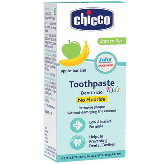 Toothpaste - Mela-Apple Banana, 6M+, No Fluoride