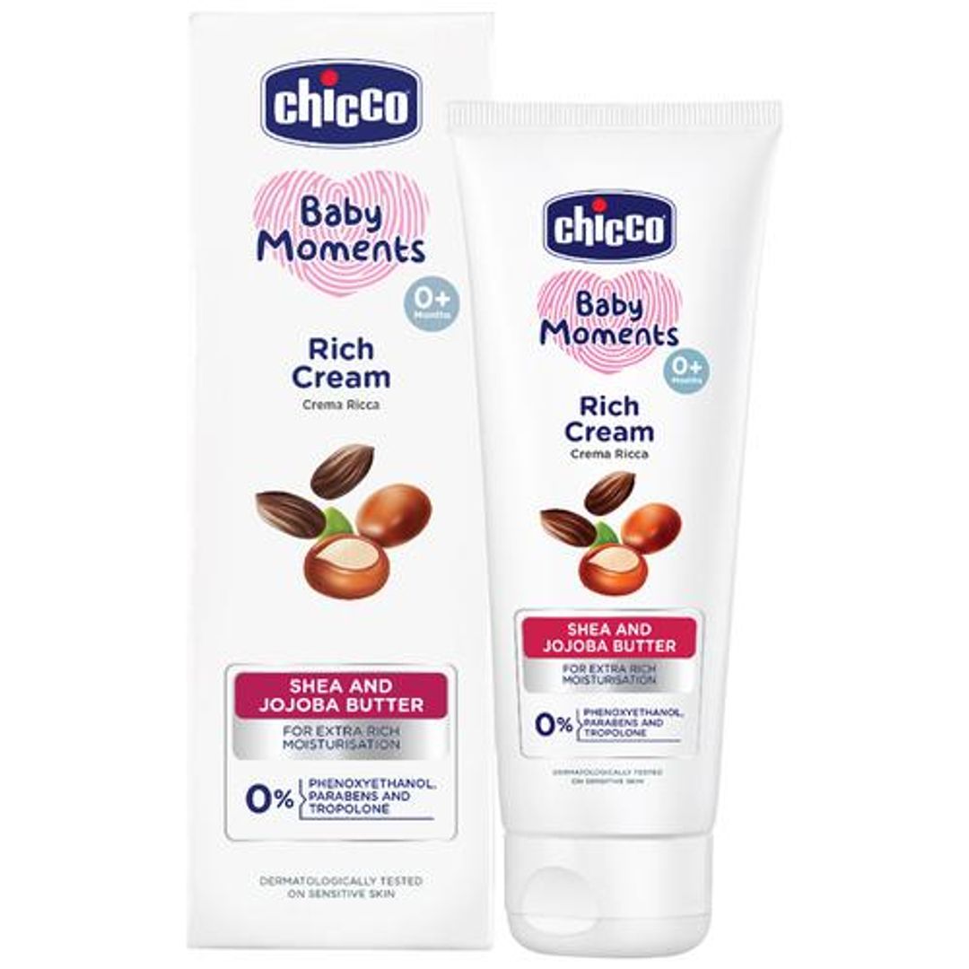 Baby Moments - Rich Cream, Shea & Jojoba Butter, For Extra Rich Moisturisation