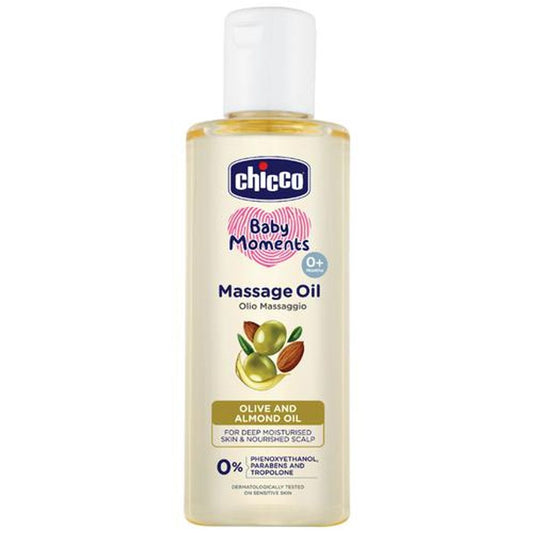 Baby Moments -  Massage Oil, Olive & Almond Oil, For Deep Moisturised Skin & Nourished Scalp