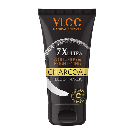 VLCC 7X Ultra Whitening & Brightening Charcoal Peel Off Mask (100g)