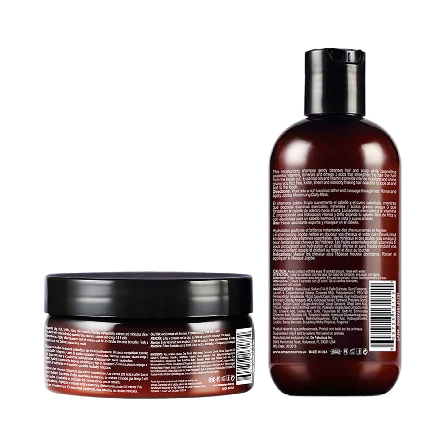 Amazon Series Jojoba Shampoo and Masque Combo