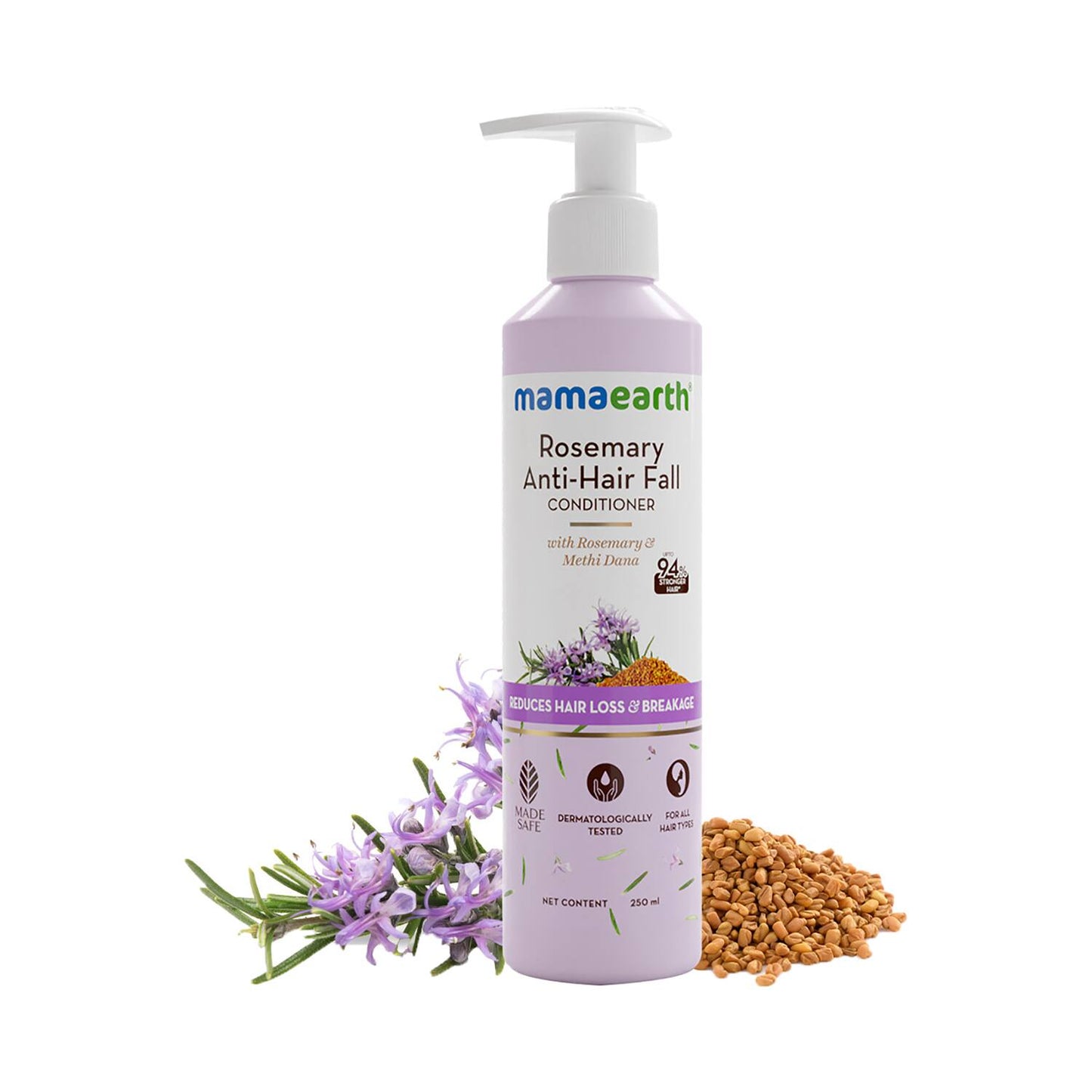 Mamaearth Rosemary Anti-Hair Fall Conditioner With Rosemary & Methi Dana (250ml)