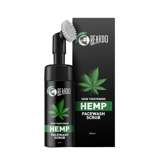 Beardo Skin Tightening Hemp Facewash Scrub (100ml)