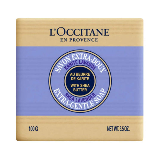 L'occitane Shea Butter Extra Gentle Lavender Soap - (100g)