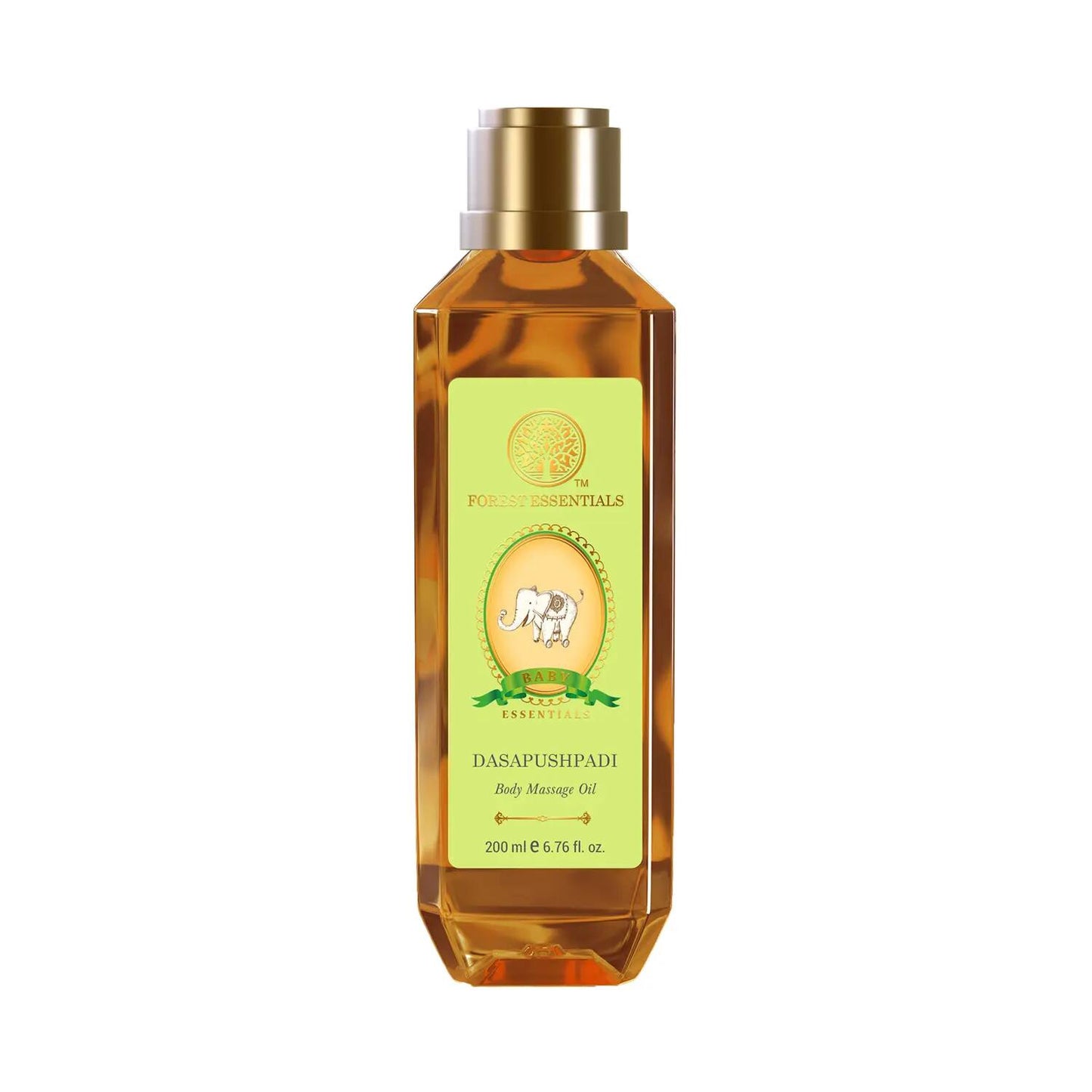 Forest Essentials Dasapushpadi Baby Body Massage Oil (200ml)