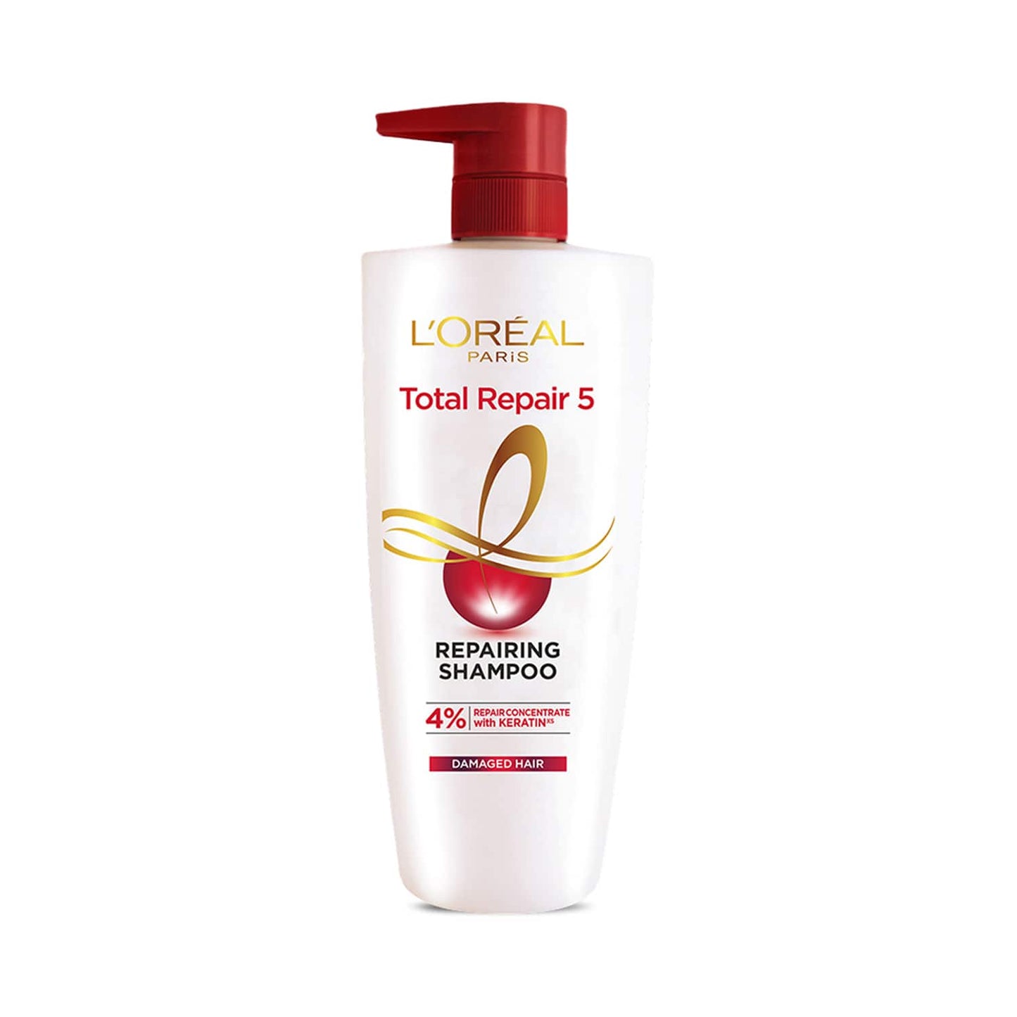 L'Oreal Paris Total Repair 5 Repairing Shampoo with Keratin XS, 1L