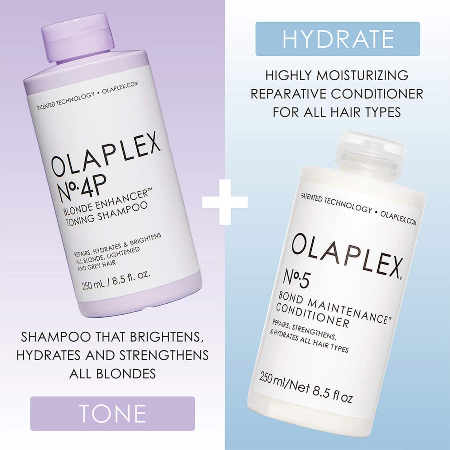 Olaplex No.4 Blonde Enhancer Toning Shampoo (250g)