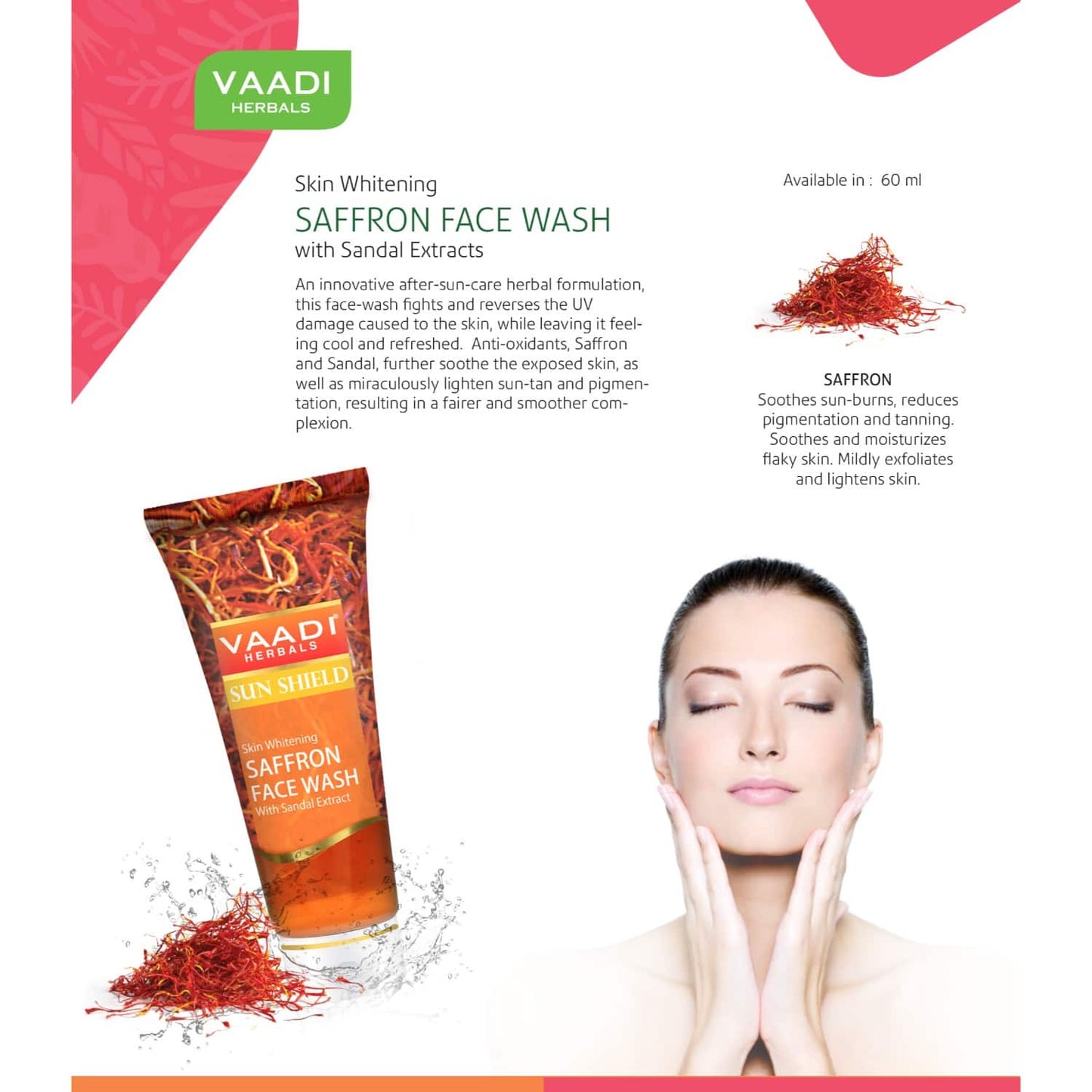 Vaadi Herbals Assorted Pack Face Wash (4 Pcs)