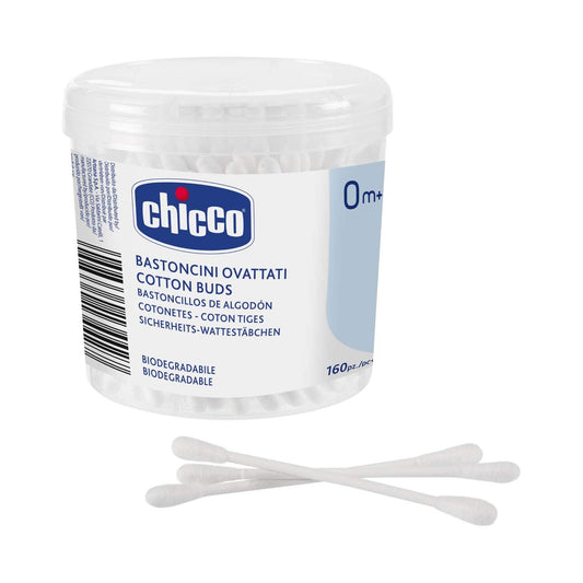 Chicco Cotton Buds - (160 Pcs)