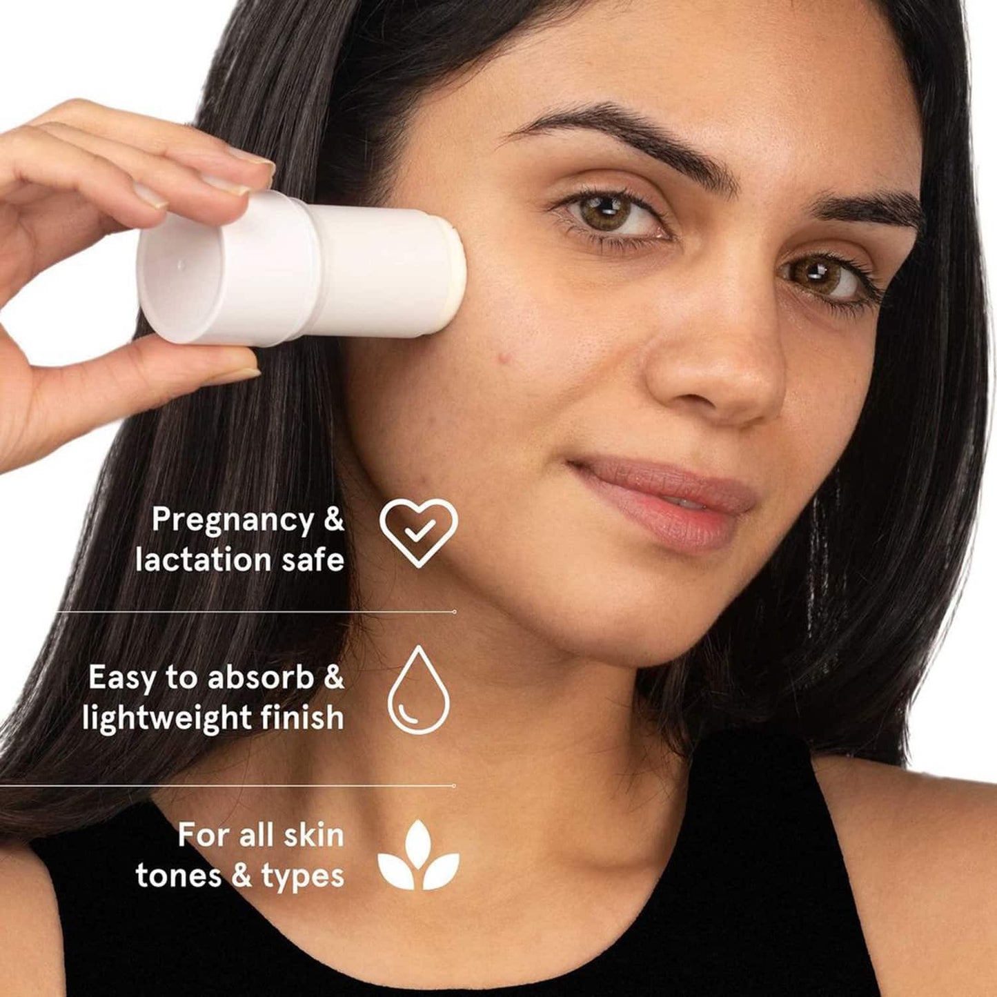 Minimalist SPF 50 Sunscreen Stick With Adenosine, Rice Bran Oil & Vitamin E Broad Spectrum PA++++ (20g)