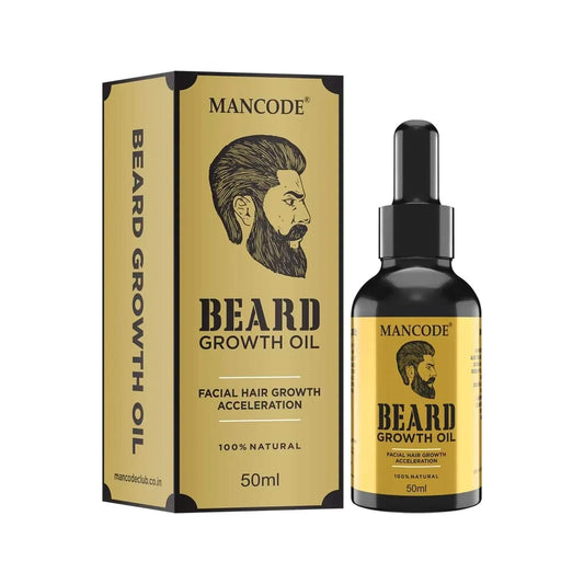 Mancode Beard Growth Oil - (50ml)