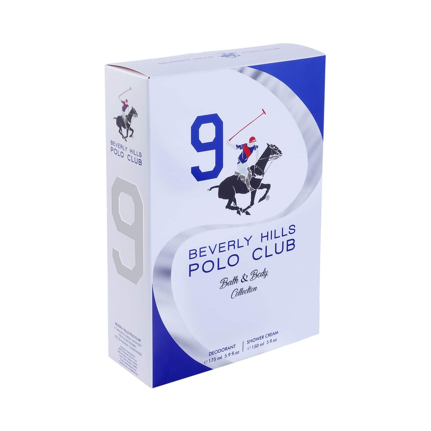 BEVERLY HILLS POLO CLUB No.9 Sports Deodorant & Shower Cream Gift Set (2Pcs)