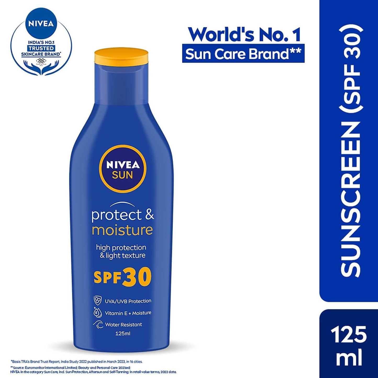 Nivea Sunprotect Moisure High Protection & Light Texture SPF30 (125 ml) Combo