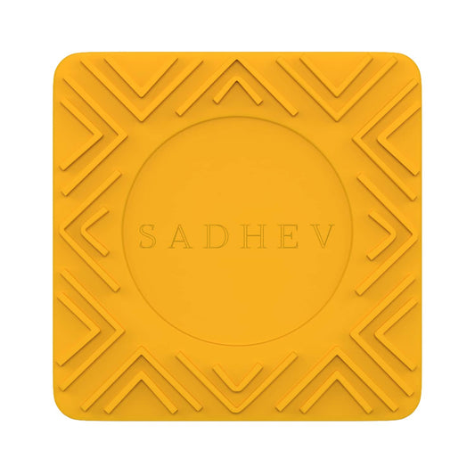 Sadhev Turmeric & Mango Kernel Butter Bathing Bar (125g)