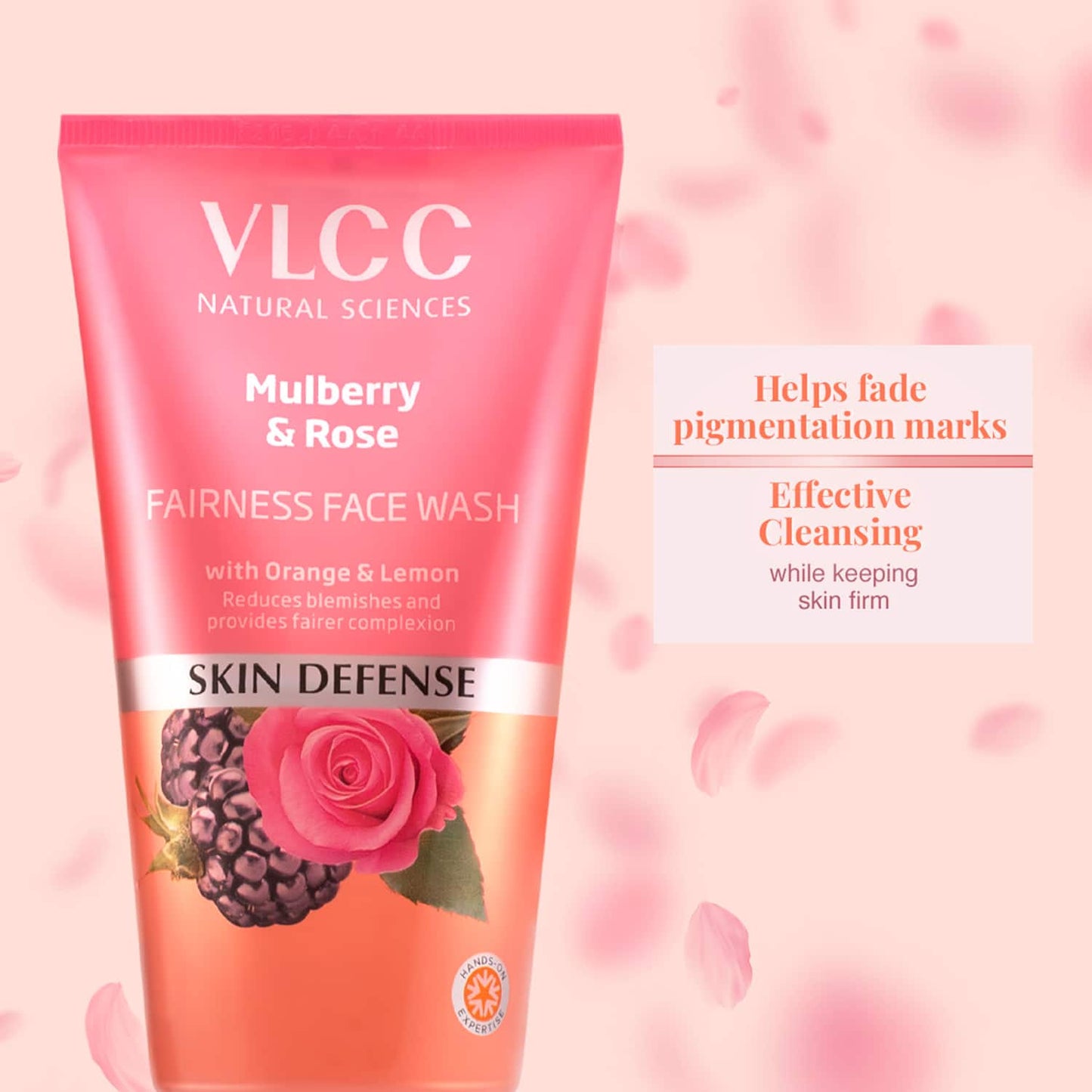 VLCC Mulberry and Rose Fairness & Neem Face Wash Combo