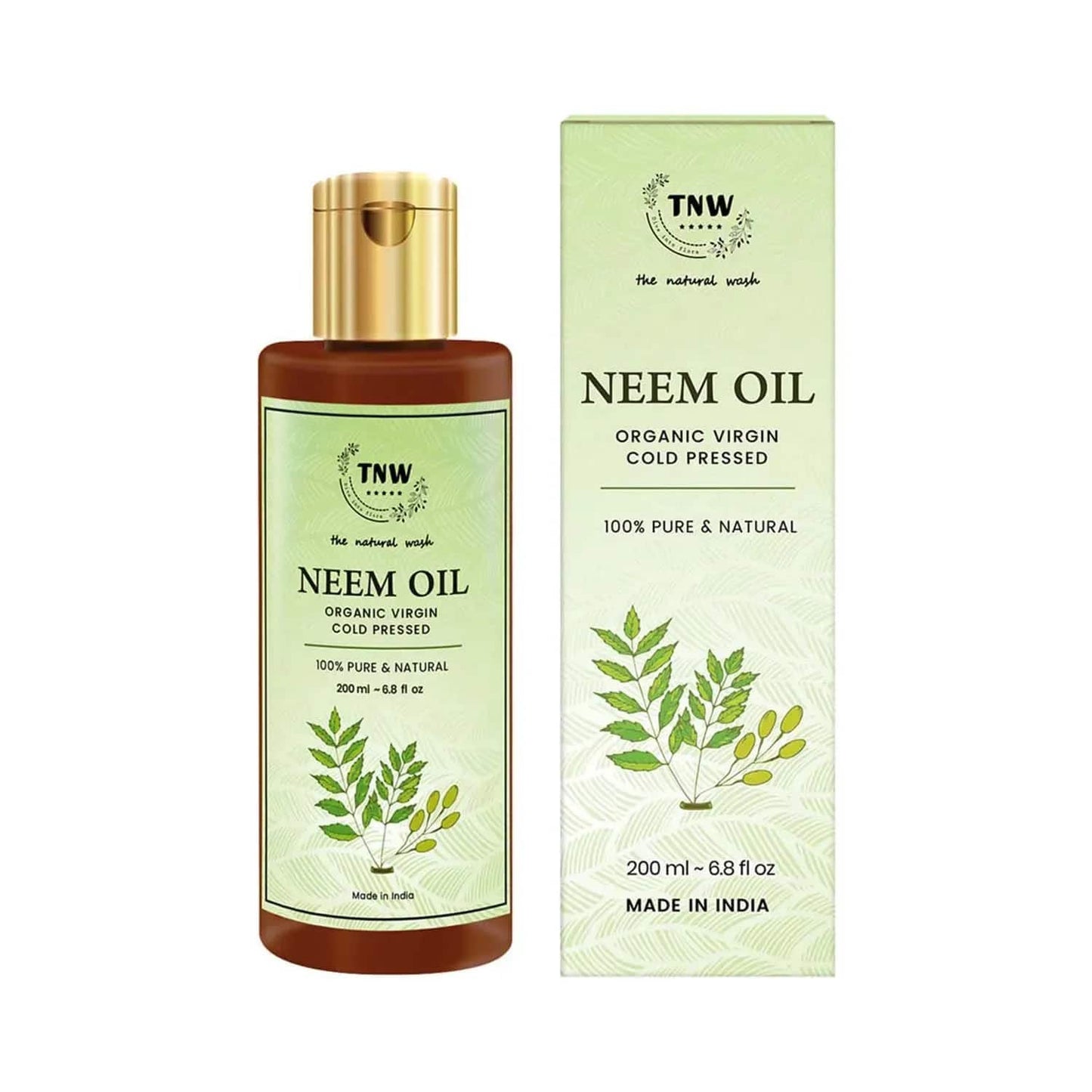 TNW The Natural Wash Pure Cold Pressed Neem Oil (100ml)