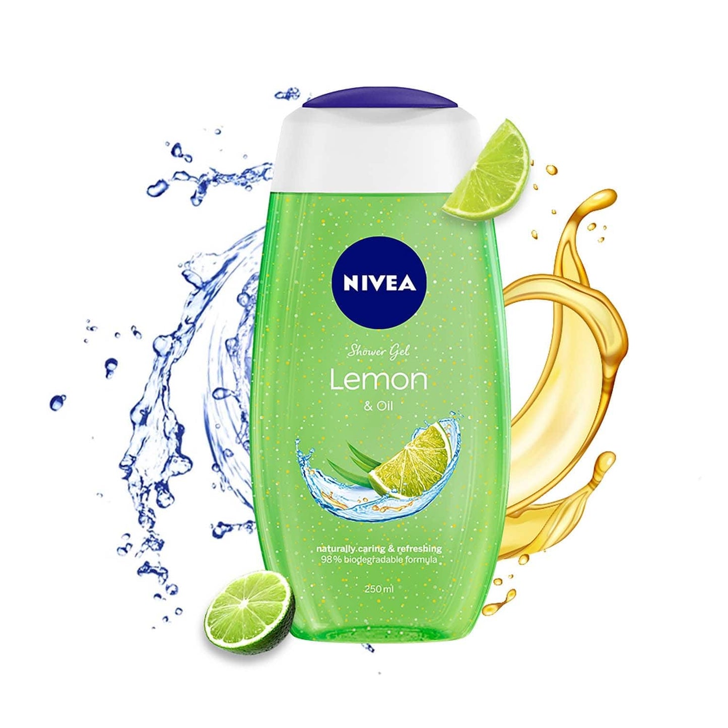 Nivea Frangipani & Oil Body Wash and Water Lily & Oil, Lemon & Oil Body Wash Summer Essential Combo