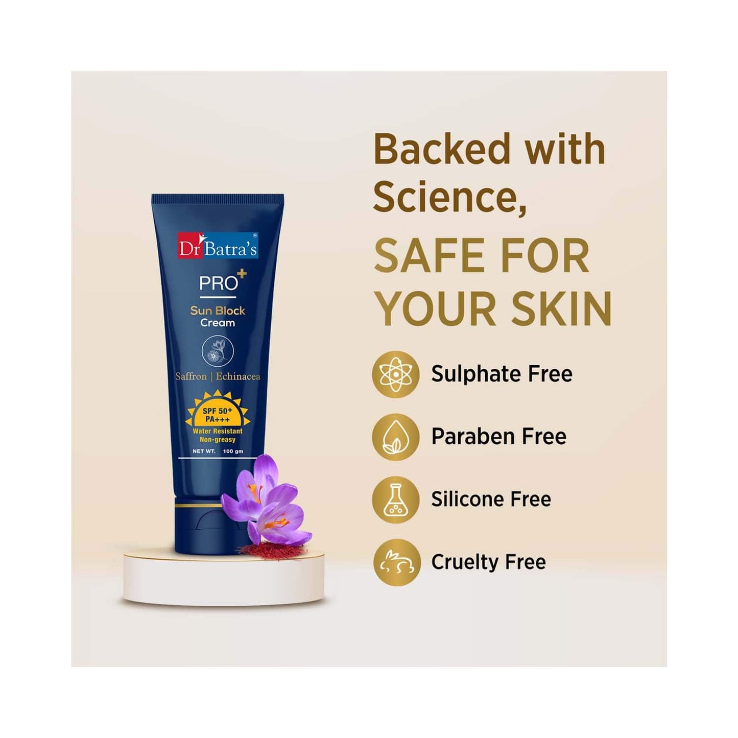 Dr Batra's Pro Sun Block Cream Sunscreen (100g)