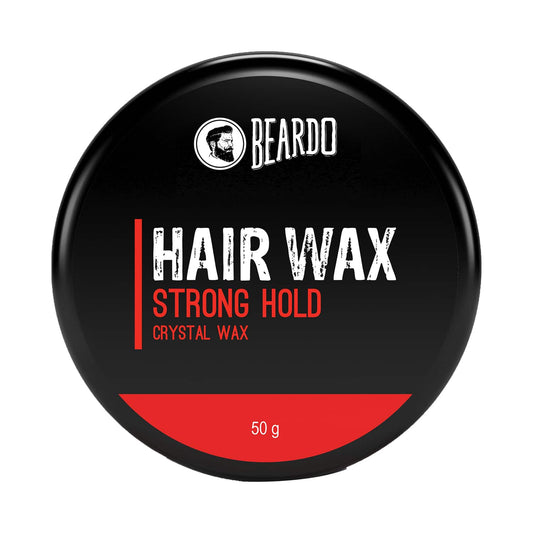 Beardo Hair Wax Strong Hold Crystal Gel Wax (50g)