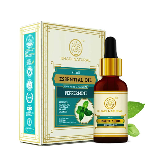 Khadi Natural Peppermint Essential Oil (15ml)