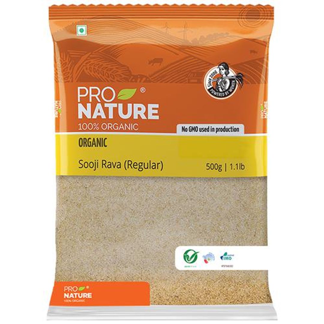 Organic Sooji/Rava - Regular