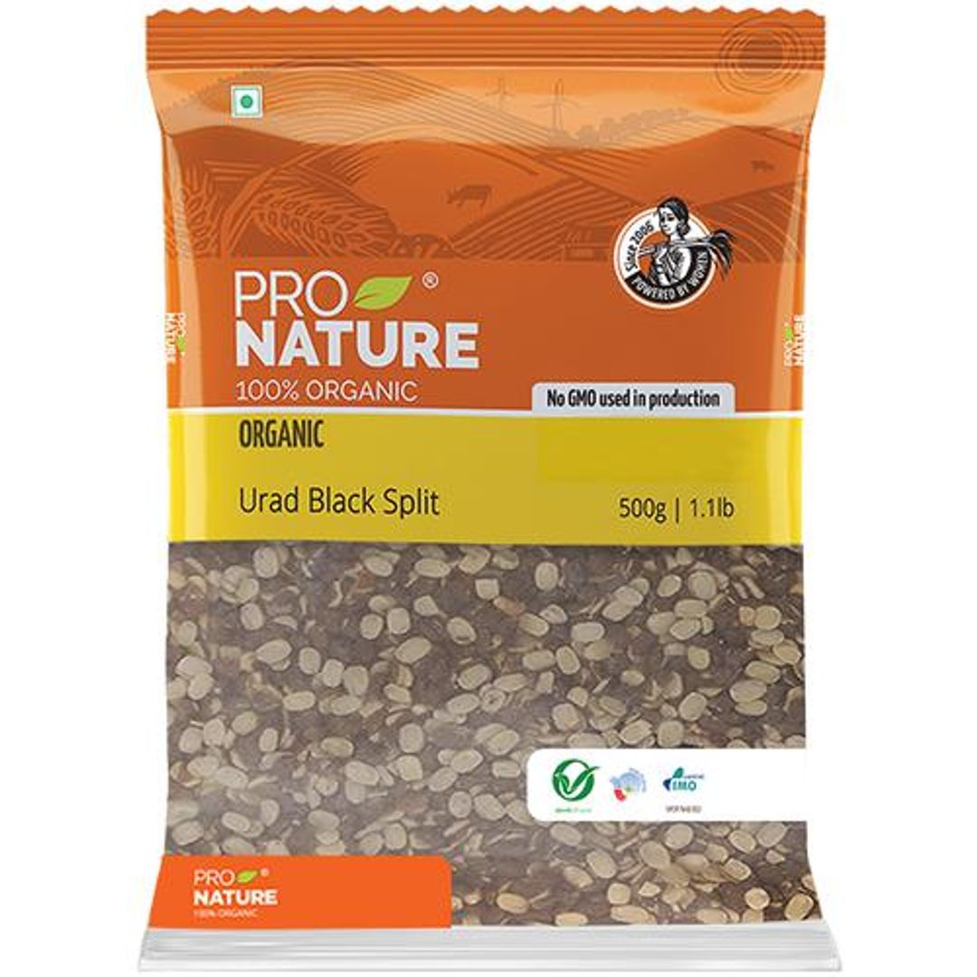 Organic Urad Black Split/Urad Dal