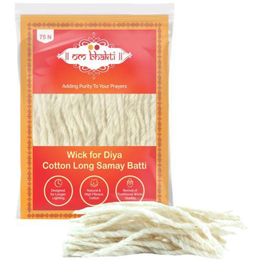 Lamp Wicks - Cotton Long Samay Batti